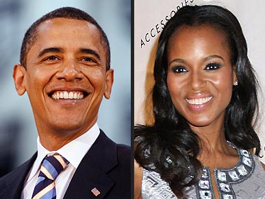 Kerry Washington Offers Obama Her 'First Dog' Suggestion