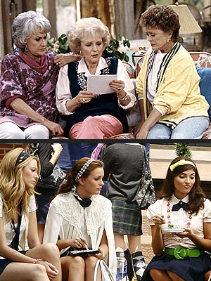 In which show did the characters perform in a school play?