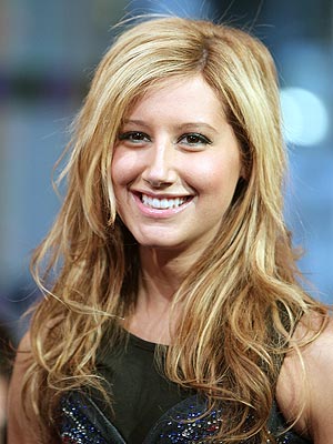 How does Ashley Tisdale get going in the morning?