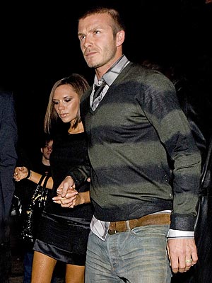 How did Victoria meet her husband David Beckham? | David Beckham, Victoria Beckham