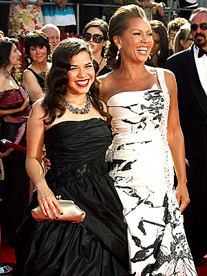 BLACK-AND-WHITE NIGHT photo | America Ferrera, Vanessa Williams