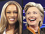Hillary Clinton Talks to Tyra about Bill's Infidelity | Hillary Rodham Clinton, Tyra Banks
