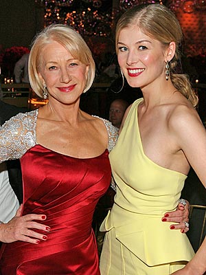 OSCAR ROYALTY  photo | Helen Mirren, Rosamund Pike