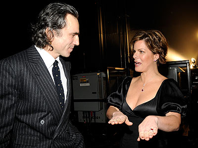 BACKSTAGE BANTER photo | Daniel Day-Lewis, Marcia Gay Harden