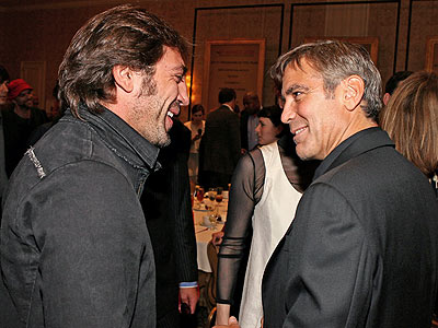 BUSINESS LUNCH photo | George Clooney, Javier Bardem