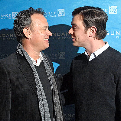 tom hanks son. Cons: He is Tom Hanks's son. (Don't you think there is a little touch of the 