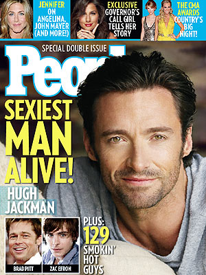 Hugh Jackman voted Sexiest Man Alive !