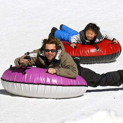 SLIP & SLIDE photo | Brad Pitt, Pax Thien Jolie-Pitt