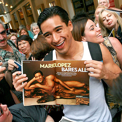 GRIN AND BARE IT photo | Mario Lopez