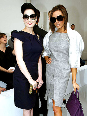 TOTAL POSERS photo | Dita Von Teese, Victoria Beckham