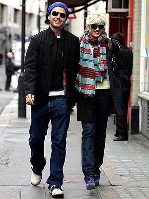 COLOR COORDINATED  photo | Gavin Rossdale, Gwen Stefani