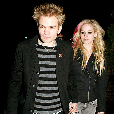 Avril Lavigne And Hubby