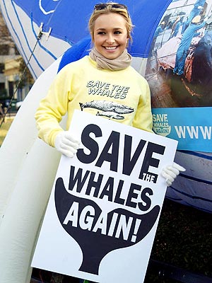 SUPPORTING HER CAUSE photo | Hayden Panettiere