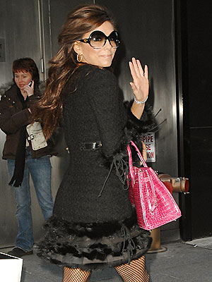 PINK BAG LADY photo | Eva Longoria Parker