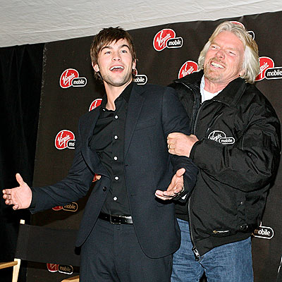 SQUEEZE PLAY photo | Chace Crawford, Richard Branson