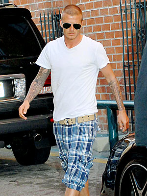 GET SHORTY photo | David Beckham