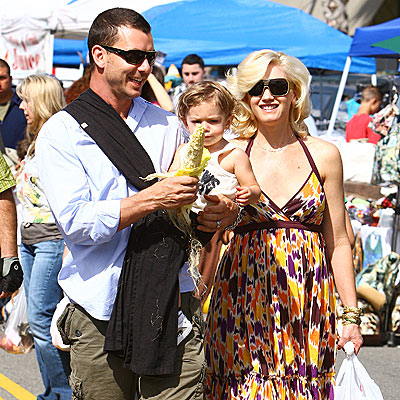 MARKET FRESH photo | Gavin Rossdale, Gwen Stefani, Kingston Rossdale