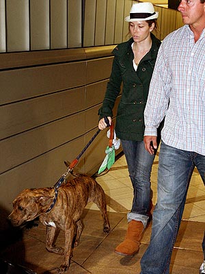 DOG HANDLER  photo | Jessica Biel