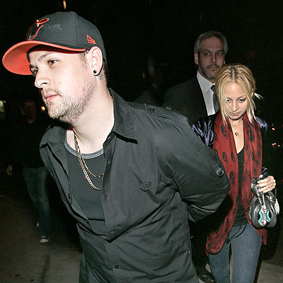 PULLING AHEAD photo | Joel Madden, Nicole Richie