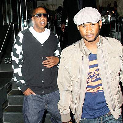 MEETING OF THE RHYMES photo | Jay-Z, Usher