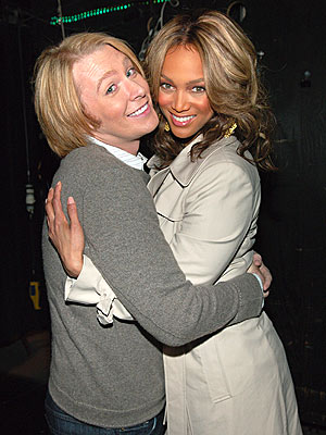 CHEEK TO CHEEK photo | Clay Aiken, Tyra Banks