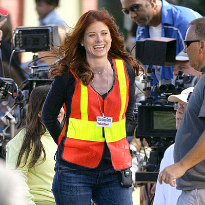 SAFETY FIRST photo | Debra Messing