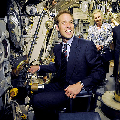 IN THE DRIVER'S SEAT photo | Prince William
