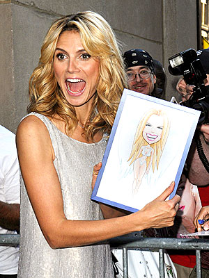 AN ARTIST'S RENDITION photo | Heidi Klum