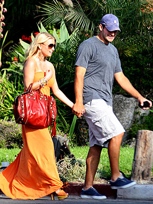 TRAINING DAY  photo | Jessica Simpson, Tony Romo