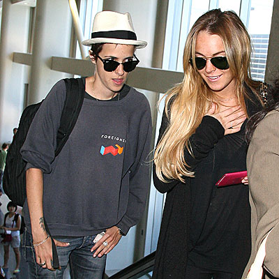 TRAVEL COMPANIONS photo | Lindsay Lohan, Samantha Ronson