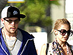 Nicole & Joel: Stroller Set | Joel Madden, Nicole Richie