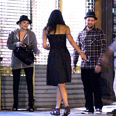SHE'S WITH THE BAND photo | Benji Madden, Mary-Kate Olsen