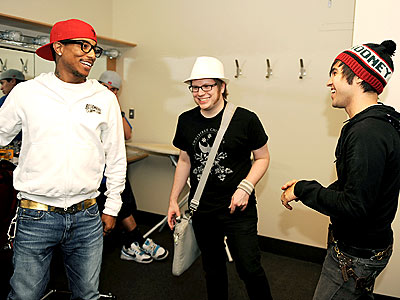 POLITICAL PARTY photo | Pete Wentz, Pharrell Williams