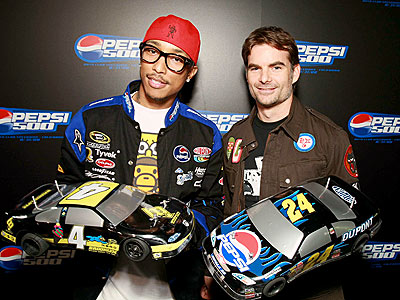 SPEED DEMONS photo | Jeff Gordon, Pharrell Williams