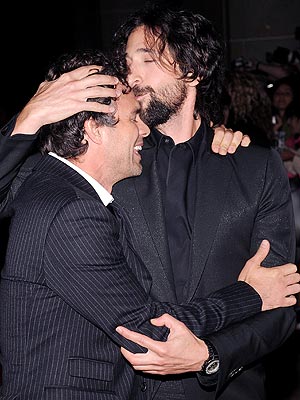 KISSY FACE photo | Adrien Brody, Mark Ruffalo