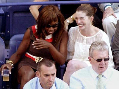 CHEERING SECTION photo | Anne Hathaway, Star Jones