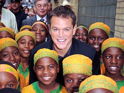 REVEL WITH A CAUSE  photo | Matt Damon