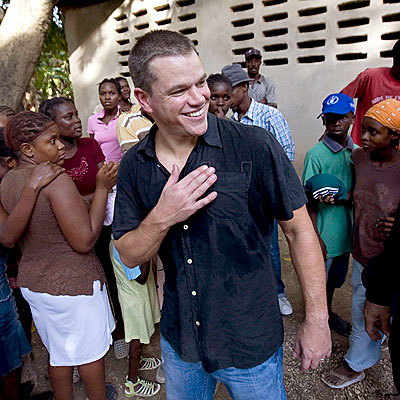 MAN ON A MISSION photo | Matt Damon