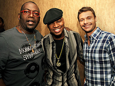 BOYS CLUB photo | Ne-Yo, Randy Jackson, Ryan Seacrest