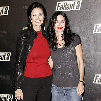 RED ALERT photo | Courteney Cox, Lynda Carter