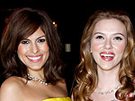 Eva & Scarlett Show 'Spirit' | Eva Mendes, Scarlett Johansson