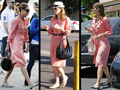 PATTERNED SHIRT DRESS photo | Jessica Biel