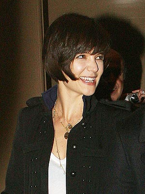 Short Hair Katie Holmes. Katie Holmes Goes Even Shorter