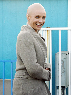 cameron diaz bob. Cameron Diaz has gone bald for