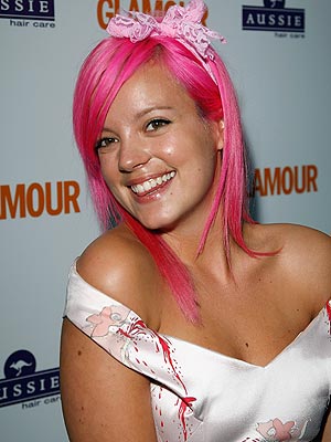 Brown Hair Pink Tips. Hair Pink Like Lily?