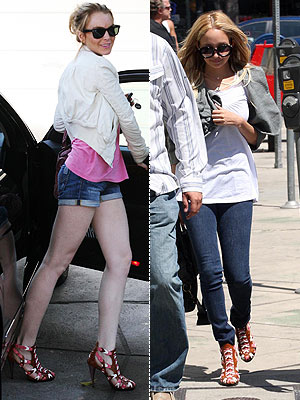 lindsay lohan skinny jeans. So, when Lindsay Lohan hit the
