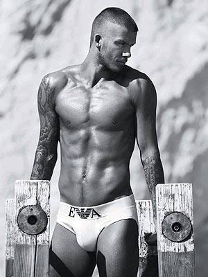 Beckham Underpants Bush on David Beckham Blogs About His    Huge    Billboards     Style News