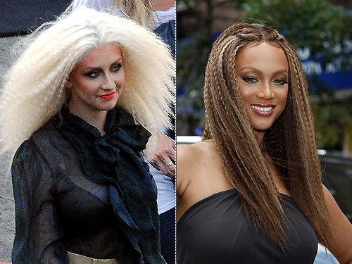 tyra banks hair colour. But when Tyra Banks hit the