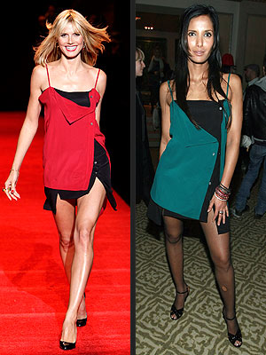 HEIDI VS. PADMA photo | Heidi Klum, Padma Lakshmi
