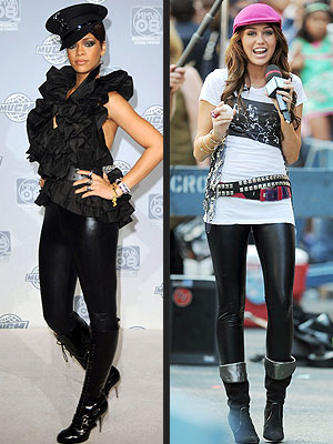 RIHANNA VS. MILEY  photo | Miley Cyrus, Rihanna